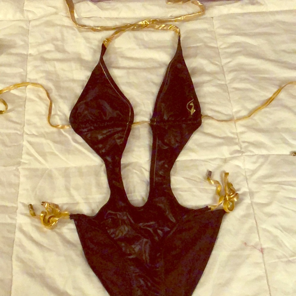 🆕NWOT Baby phat cut out one piece